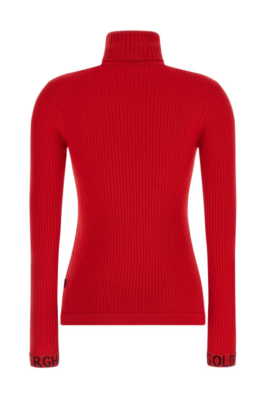 'Mira' turtleneck sweater Red 'Mira' turtleneck sweater Red