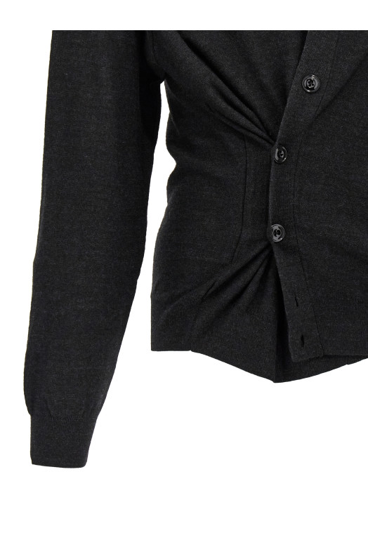 Кардиган «Relaxed Twisted» Сірий TO1082LK087BK966 Кардиган «Relaxed Twisted» Сірий TO1082LK087BK966