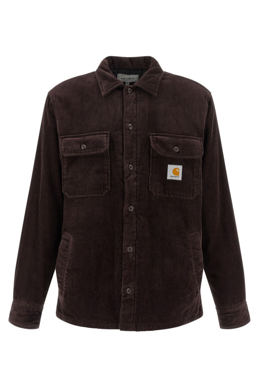 Рубашка-накидка «Whitsome» Коричневая I02882733HXX