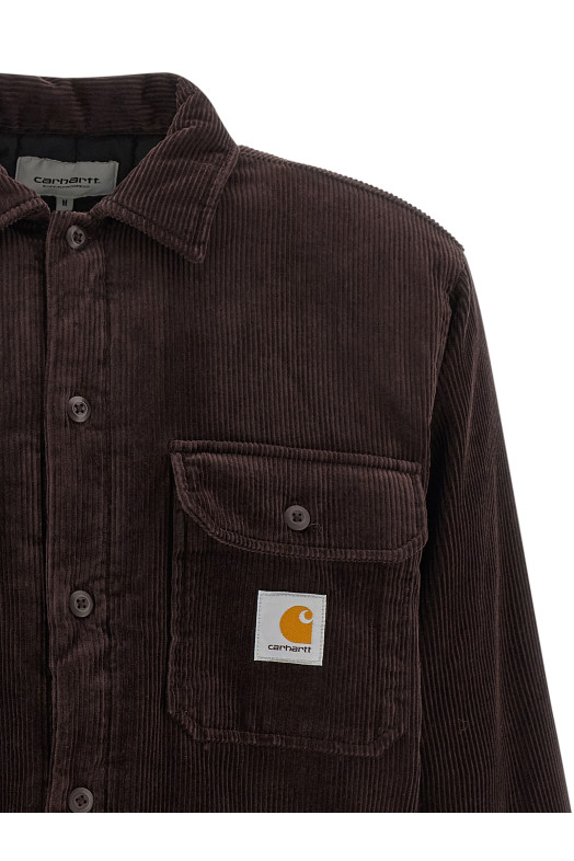 Рубашка-накидка «Whitsome» Коричневая I02882733HXX