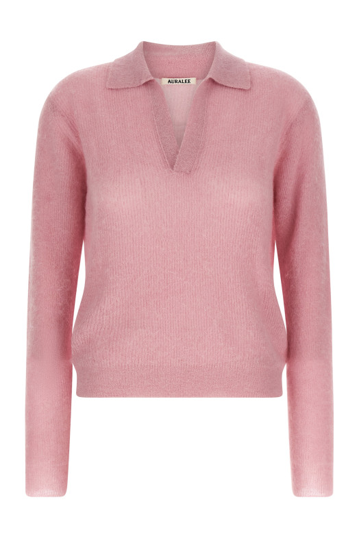 Футболка з поло Tam рожевого кольору A25AP05AKPINK