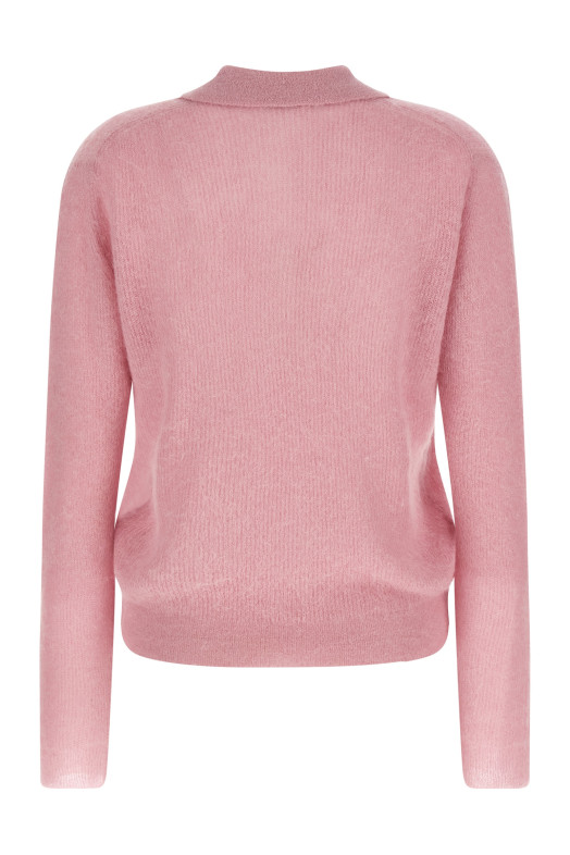 Футболка з поло Tam рожевого кольору A25AP05AKPINK