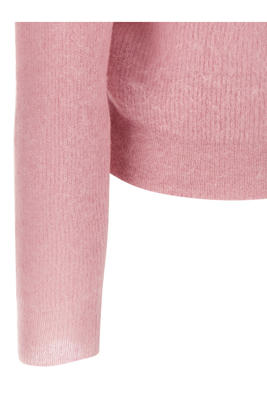 Футболка з поло Tam рожевого кольору A25AP05AKPINK