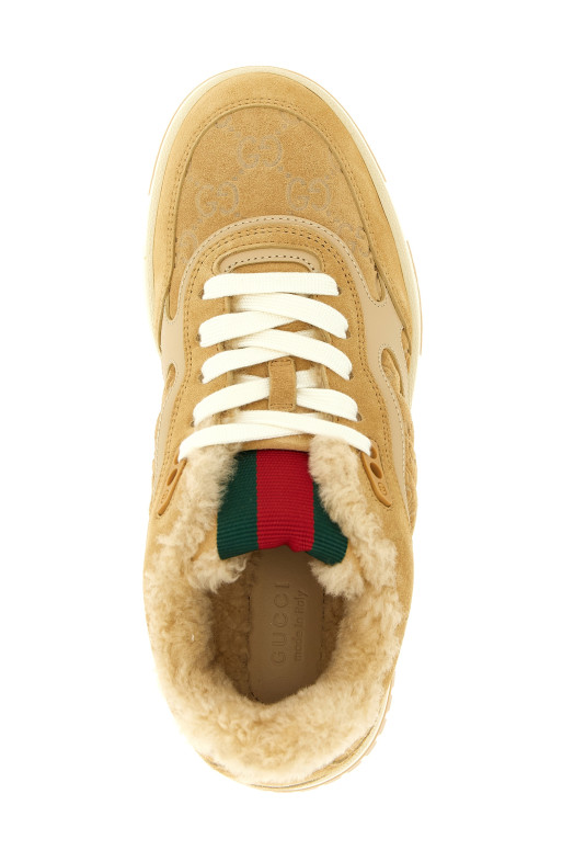 'Gucci Re-Web' sneakers Beige