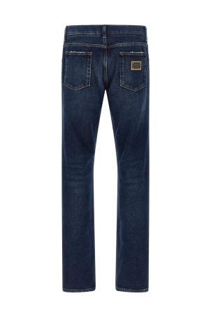 Логотип на джинсовій пластині Blue DOLCE & GABBANA GY07CDG8OE8S9001 Логотип на джинсовій пластині Blue DOLCE & GABBANA GY07CDG8OE8S9001