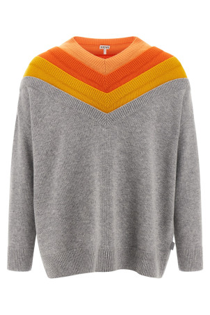 Layered construction sweater Multicolor Layered construction sweater Multicolor