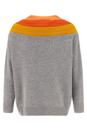 Layered construction sweater Multicolor Layered construction sweater Multicolor