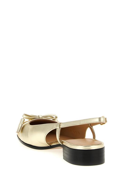 Valentino Garavani 'Valet Du Roi' slingback Gold Valentino Garavani 'Valet Du Roi' slingback Gold