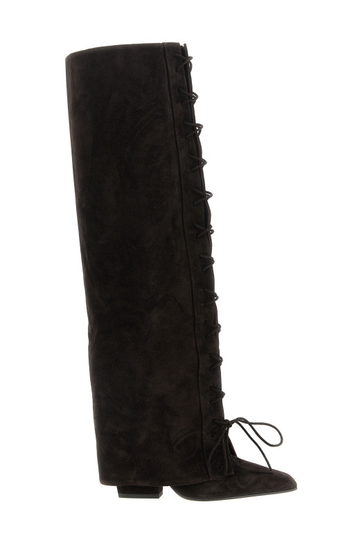Черевики «Jane Fold Over Lace Up» Коричневі PX1805XV003EBANO Черевики «Jane Fold Over Lace Up» Коричневі PX1805XV003EBANO