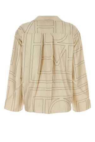 Бежевая шелковая рубашка TOTEME (213755707) Бежевая шелковая рубашка TOTEME (213755707)