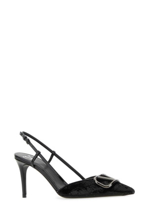 Black fabric VLogo pumps Black VALENTINO GARAVANI (3W0S0R01ZCC)