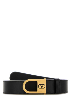 Черный кожаный ремень VLogo Signature Черный VALENTINO GARAVANI (7W0T0ST8JAQ) Черный кожаный ремень VLogo Signature Черный VALENTINO GARAVANI (7W0T0ST8JAQ)