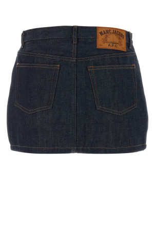 МИНИ-ЮБКА MARC JACOBS Blue A.P.C. (COHKLF06466) МИНИ-ЮБКА MARC JACOBS Blue A.P.C. (COHKLF06466)
