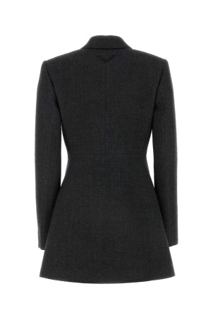 Charcoal wool blazer PRADA (P522PSOOO15UW) Charcoal wool blazer PRADA (P522PSOOO15UW)