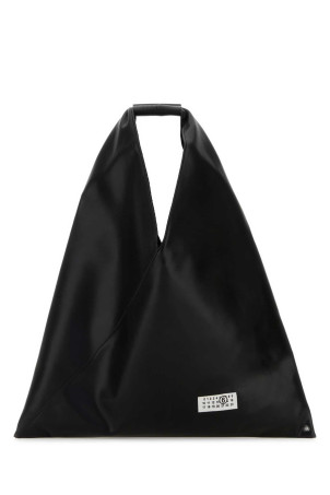Чорна шкіряна японська сумочка MM6 MAISON MARGIELA (S54WD0039P8757) Чорна шкіряна японська сумочка MM6 MAISON MARGIELA (S54WD0039P8757)