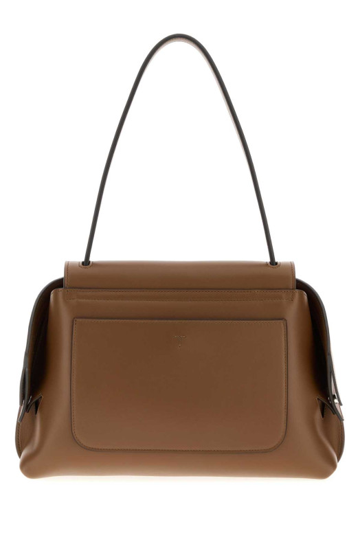 Карамельна шкіряна невелика сумка через плече Tod s Wave TOD'S (XBWWAVJ0200WPE) TOD'S Карамельна шкіряна невелика сумка через плече Tod s Wave TOD'S (XBWWAVJ0200WPE) TOD'S