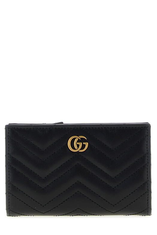 'GG Marmont' wallet Black 'GG Marmont' wallet Black