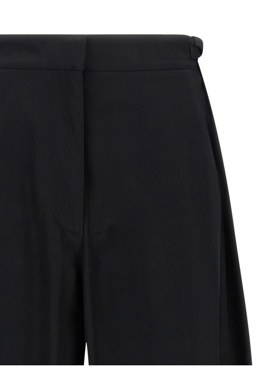 Draped trousers Black Draped trousers Black