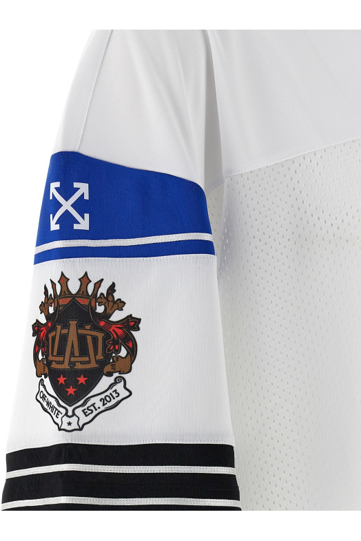 'Crown Sublmesh Football' T-shirt White 'Crown Sublmesh Football' T-shirt White