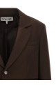 Шерстяной блейзер коричневого цвета LOEWE S540Y03XBN3100 Шерстяной блейзер коричневого цвета LOEWE S540Y03XBN3100