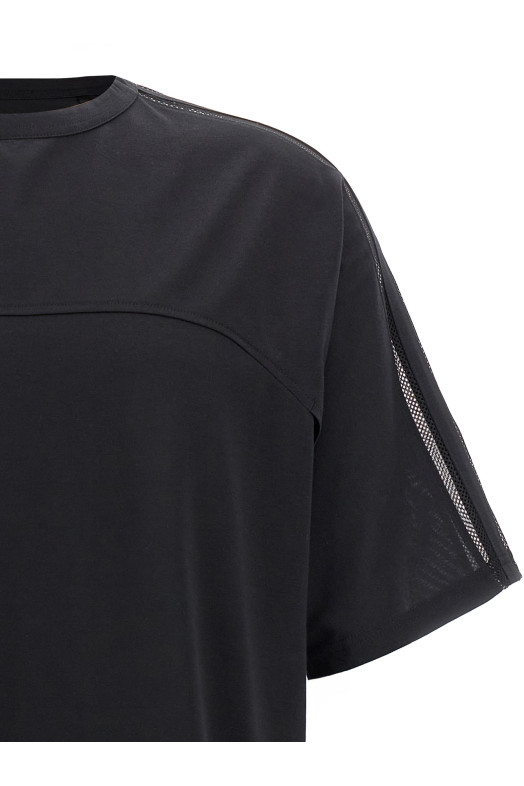 Футболка «Y-3 Mesh Stripes Short Sleeve» Черная JL8312BLACK Футболка «Y-3 Mesh Stripes Short Sleeve» Черная JL8312BLACK