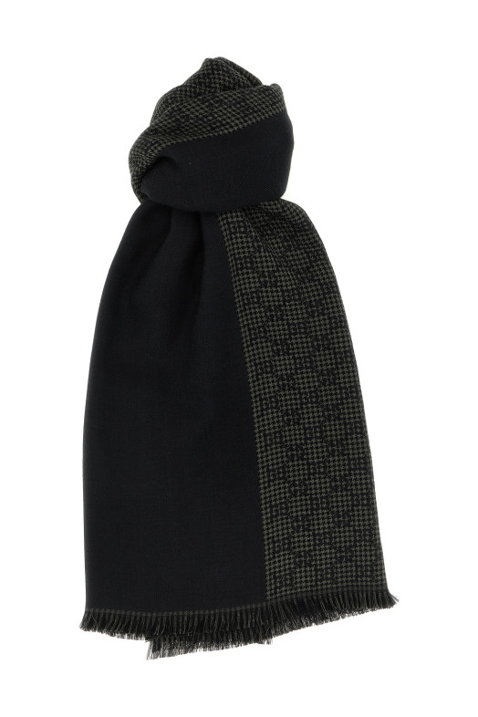 Шовковий шарф з вовни, різнокольоровий GUCCI 8355404G9301062 Шовковий шарф з вовни, різнокольоровий GUCCI 8355404G9301062
