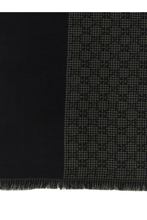 Шовковий шарф з вовни, різнокольоровий GUCCI 8355404G9301062 Шовковий шарф з вовни, різнокольоровий GUCCI 8355404G9301062