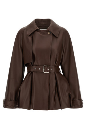 Куртка-баллон коричневого цвета LOEWE S540Y34L593100 Куртка-баллон коричневого цвета LOEWE S540Y34L593100