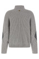 Lozenge intarsia sweater Gray Lozenge intarsia sweater Gray