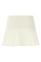 Bouclé wool skirt White Bouclé wool skirt White