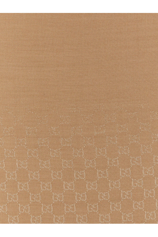 Шерстяной шарф GG Бежевый GUCCI 8485073G2009878 Шерстяной шарф GG Бежевый GUCCI 8485073G2009878