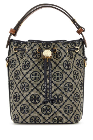 Вишита тканина міні-сумка-відро з монограмою TORY BURCH (166415) Вишита тканина міні-сумка-відро з монограмою TORY BURCH (166415)