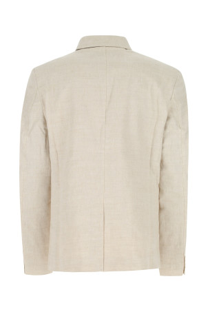 Смешанный песочный лен Блейзер Linu Бежевый JACQUEMUS (226JA0151059) Смешанный песочный лен Блейзер Linu Бежевый JACQUEMUS (226JA0151059)