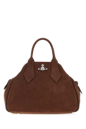 Коричнева замшева сумочка середнього розміру Yasmine VIVIENNE WESTWOOD (4702000UWL007E) Коричнева замшева сумочка середнього розміру Yasmine VIVIENNE WESTWOOD (4702000UWL007E)