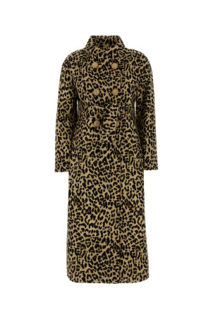 Шерстяное пальто с принтом VALENTINO GARAVANI (7B3CA7Y09G7)