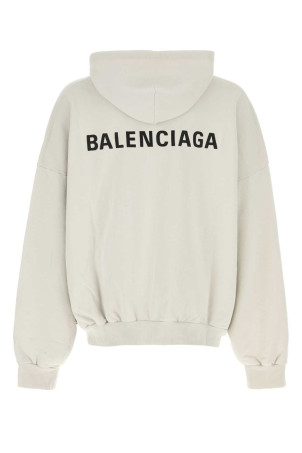 Chalk cotton sweatshirt BALENCIAGA (827939TTVJ2)