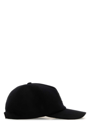 Black wool blend baseball hat Black FENDI (FXQ768AYK2) Black wool blend baseball hat Black FENDI (FXQ768AYK2)