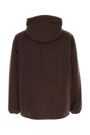 Шоколадна нейлонова пухова куртка HERNO LAMINAR (PI00384UL11128)