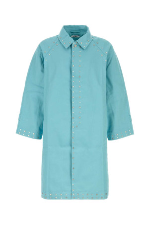 Тренч Tina из бирюзового твила Blue GIMAGUAS (TINACOAT)