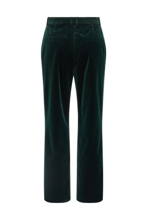 Velvet pants Green