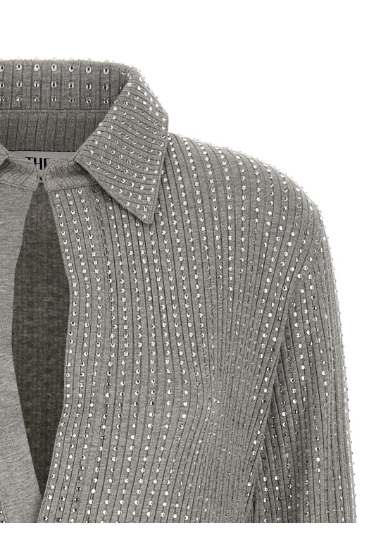 Rhinestone dress Gray Rhinestone dress Gray