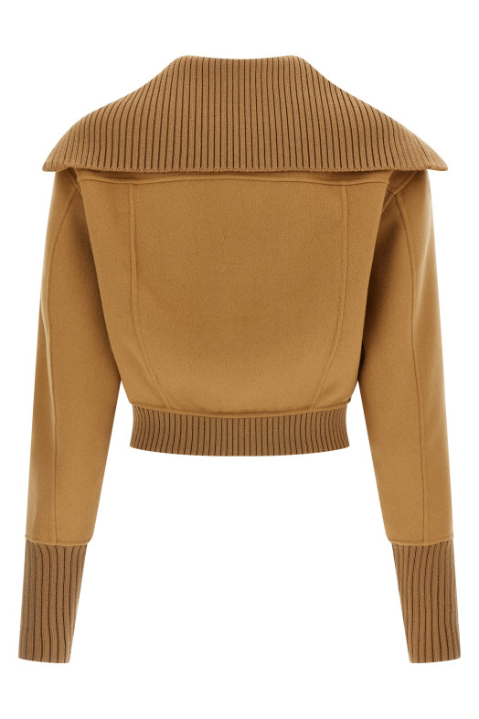 'Double Faced Bomber' jacket Beige 'Double Faced Bomber' jacket Beige