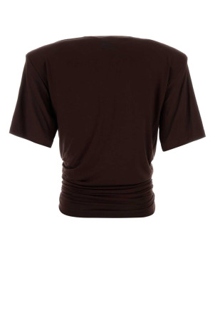 AW25 ФУТБОЛКА 02 КОРИЧНЕВЫЙ Коричневый MAGDA BUTRYM (192925)