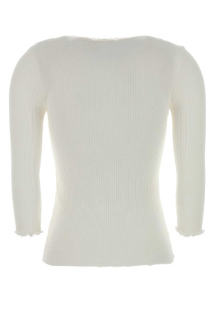 Белая хлопковая футболка Multicolor CHLOE (CH25WJC01185) CHLOÉ