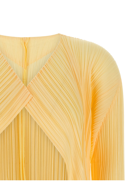 Кардиган «Mellow Pleats» Желтый PP58JA28230 Кардиган «Mellow Pleats» Желтый PP58JA28230