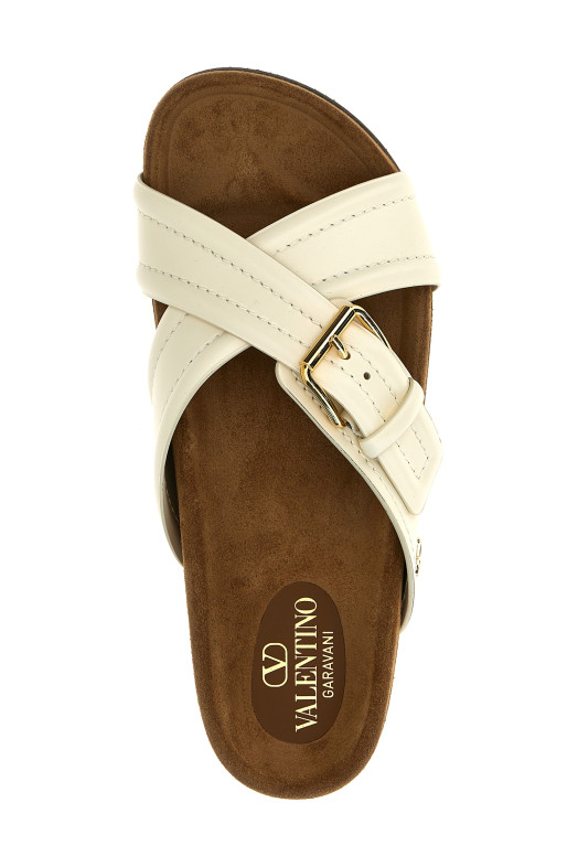 Валентино Гаравані «Fussfriend» капці Білі 4W0S0IZ5VRNYVR Валентино Гаравані «Fussfriend» капці Білі 4W0S0IZ5VRNYVR