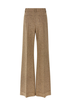 Valentino Garavani pants with Natte' button Beige Valentino Garavani pants with Natte' button Beige