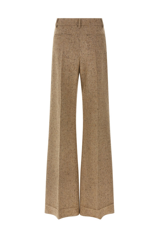 Valentino Garavani pants with Natte' button Beige Valentino Garavani pants with Natte' button Beige