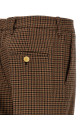 Штани в клітинку «гусяча лапка» Коричневі PRADA (P229HG13GOF0005) Штани в клітинку «гусяча лапка» Коричневі PRADA (P229HG13GOF0005)
