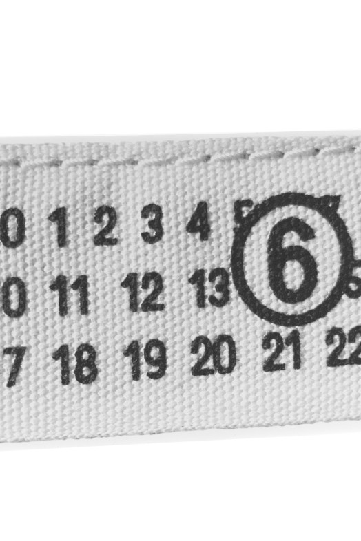 'etichetta Numeric' clutch White